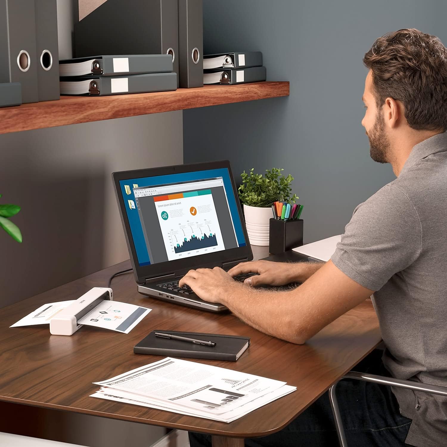 Brother DS-640 Compact Mobile Document Scanner, (Model: DS640) - Image 8