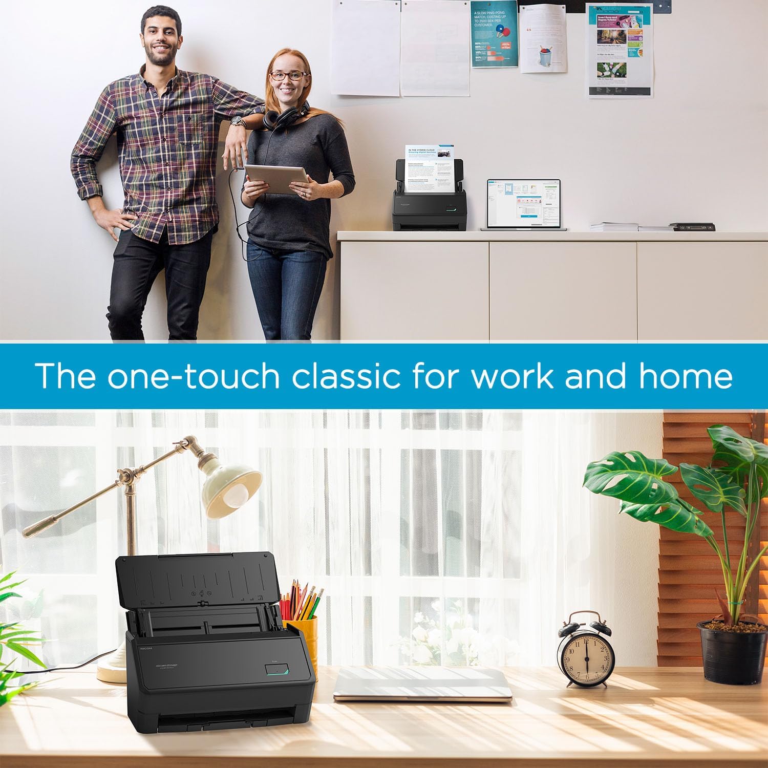 ScanSnap iX2400 High-Speed Simple One-Touch Button Color Document, Photo & Receipt Scanner with 100 Page Auto Document Feeder for Mac or PC, Black - Image 5